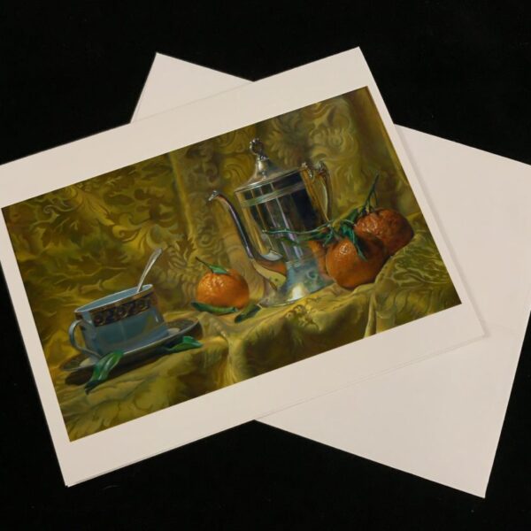 Art Cards - Tea and Oranges