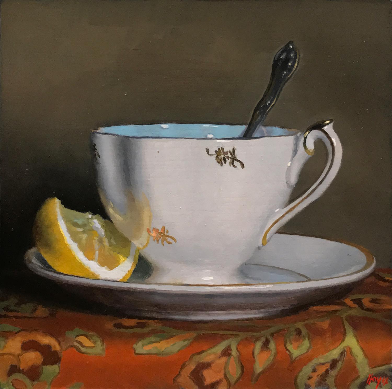 Teacup and Lemon Slice •