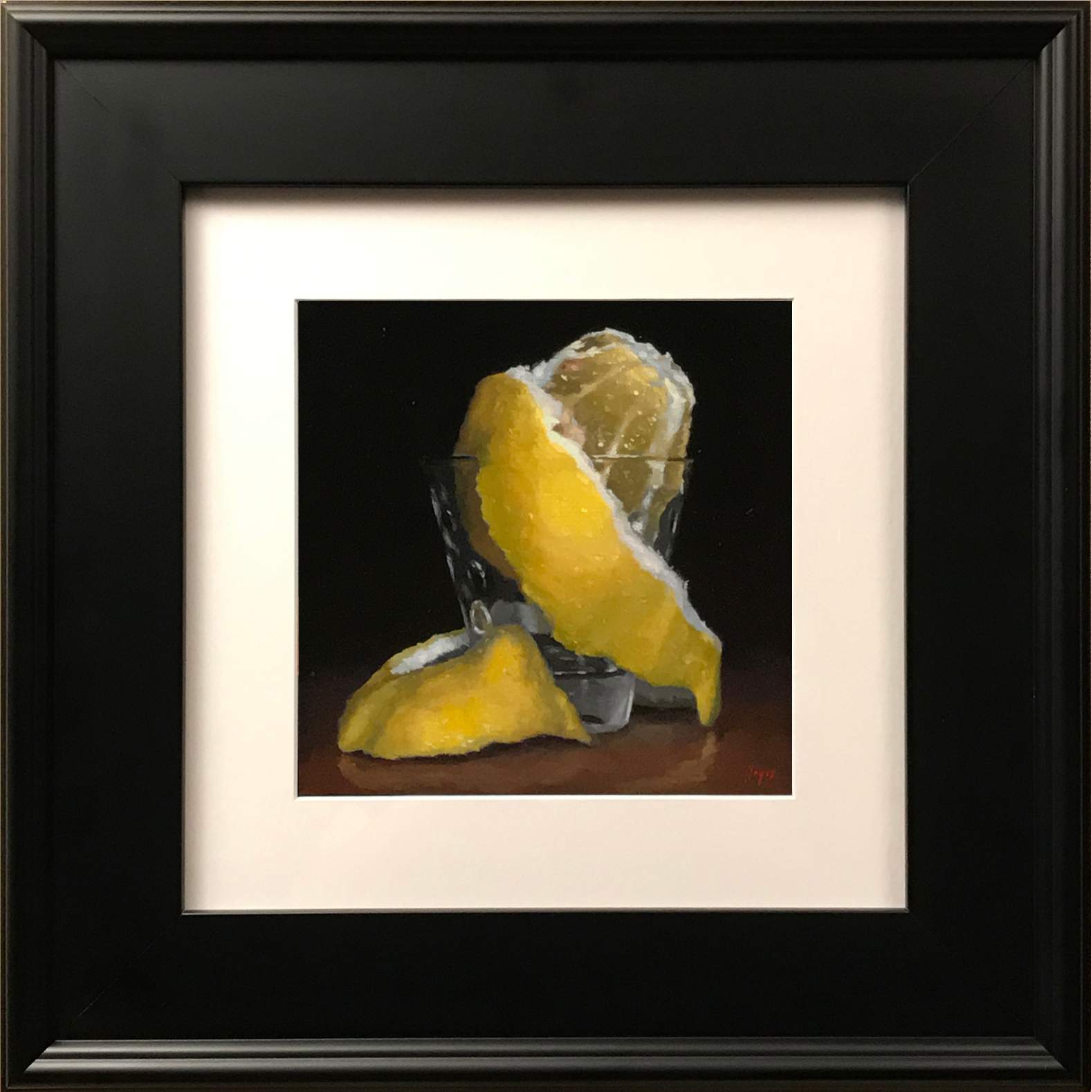 “Peeled Lemon in Shotglass”$275