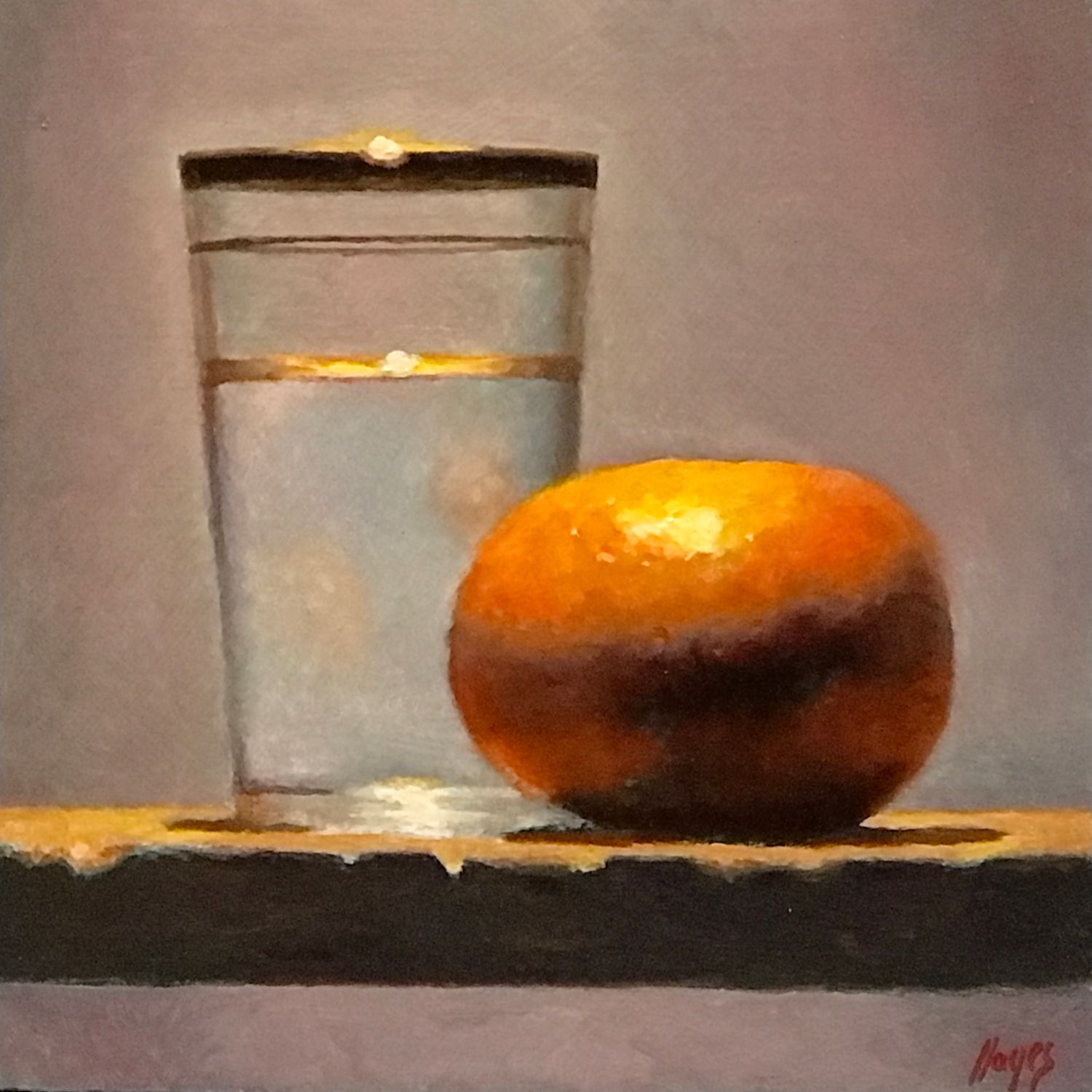 Water and Orange