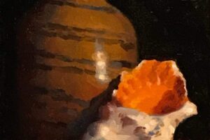 Color Study: Bud Vase And Shell