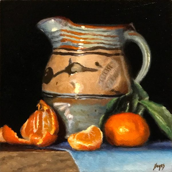 "Clementines and Handmade Creamer" Fine Art Print