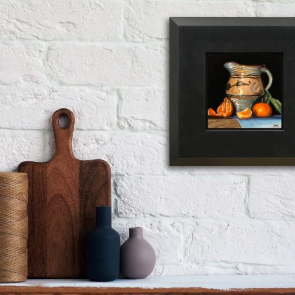 Clementines and Handmade Creamer