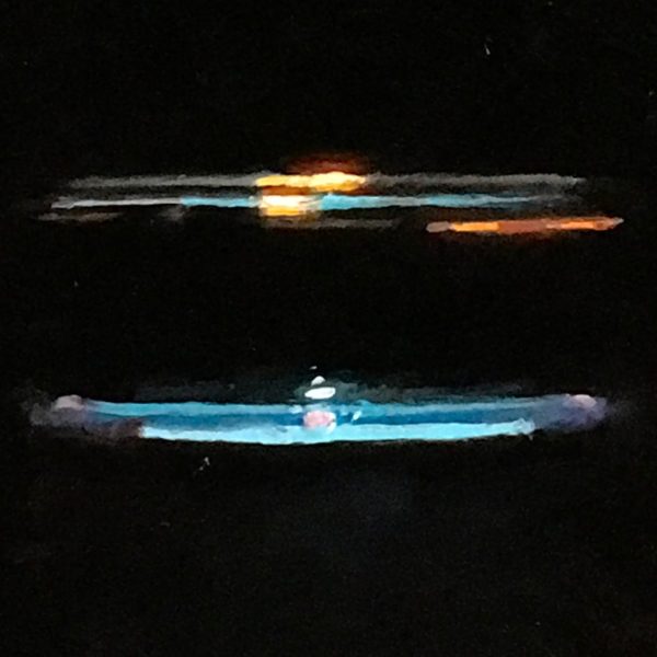 Water Glass, Lemon Slice, Teal Napkin