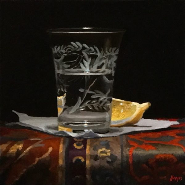 "Etched Glass and Lemon Slice" Fine Art Print