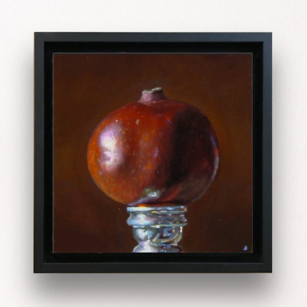 "Pomegranate No. 3" Framed Print On Canvas