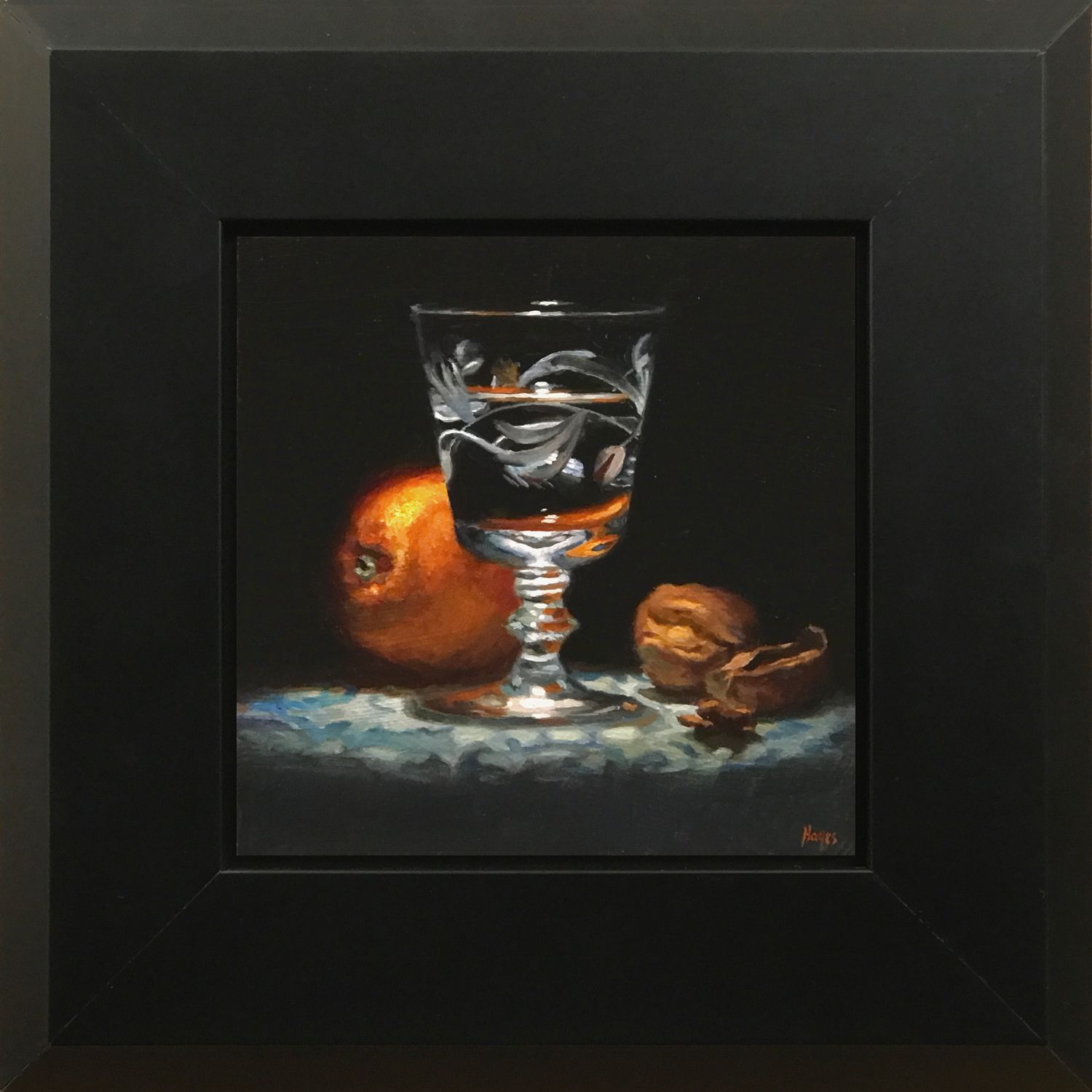 Meditation with Etched Glass No. 1$695