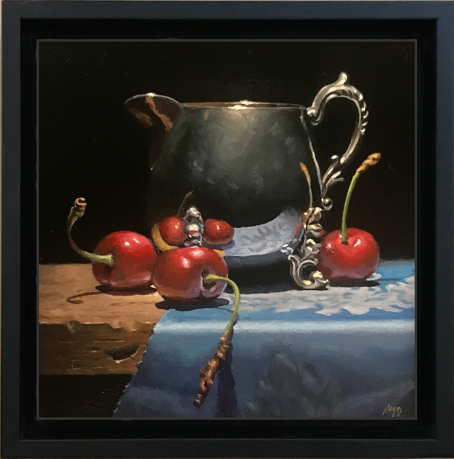 “Cherries and Silver”$195