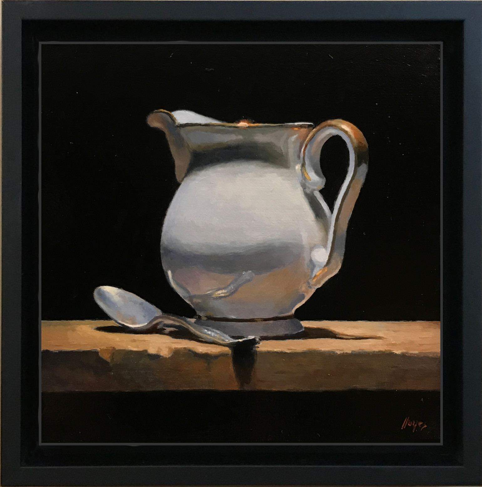 “Silver Spoon and Creamer”$195