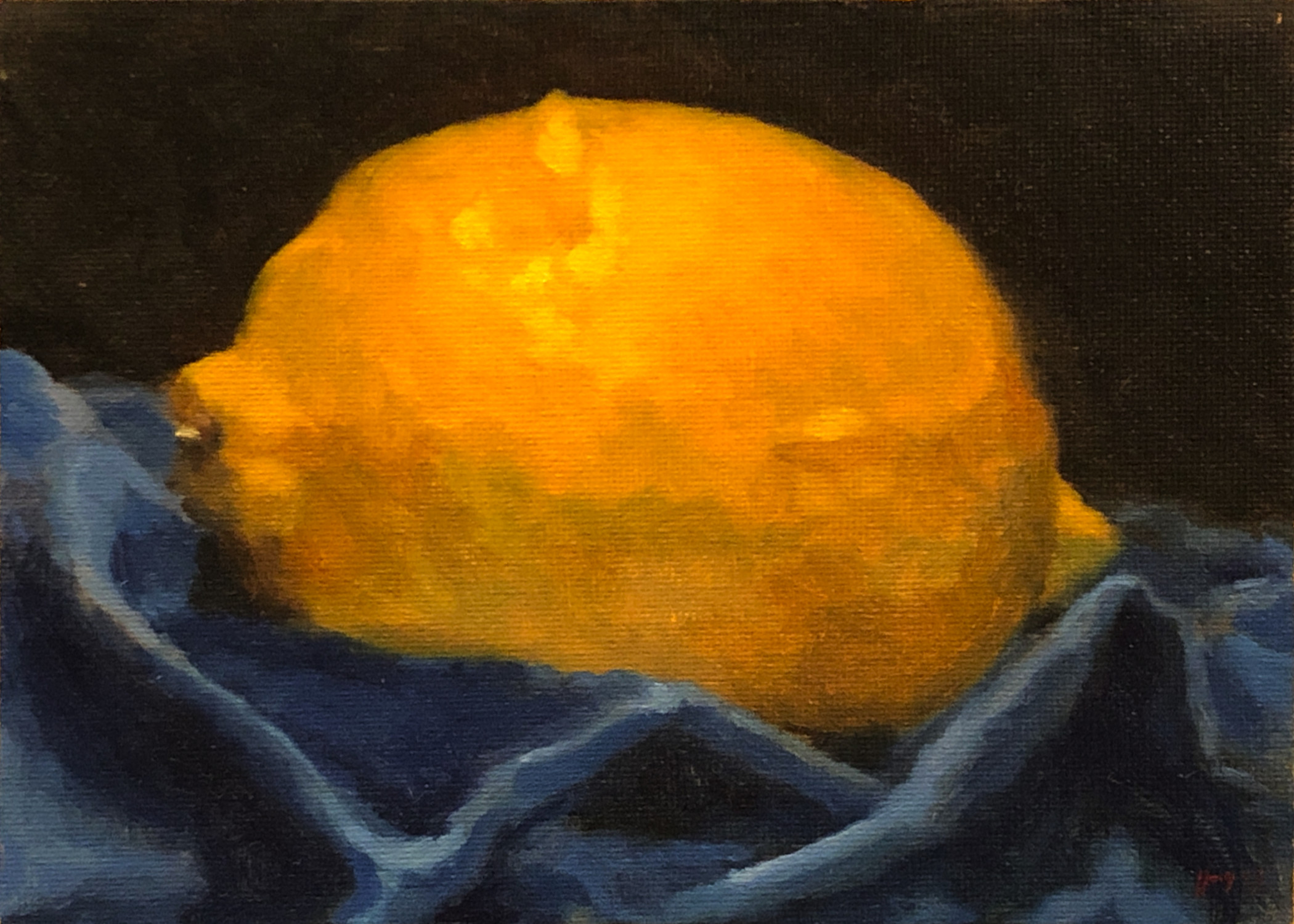 "Lemon and Blue Velvet"
View this painting