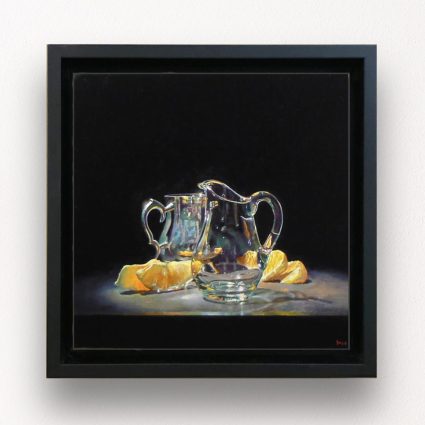silver_glass_oranges-8x8-black-floater-frame-uncropped