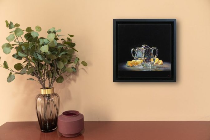 silver_glass_oranges-8x8-black-floater-frame-wall-006